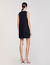 Kurzes Kleid mit Strass-Details