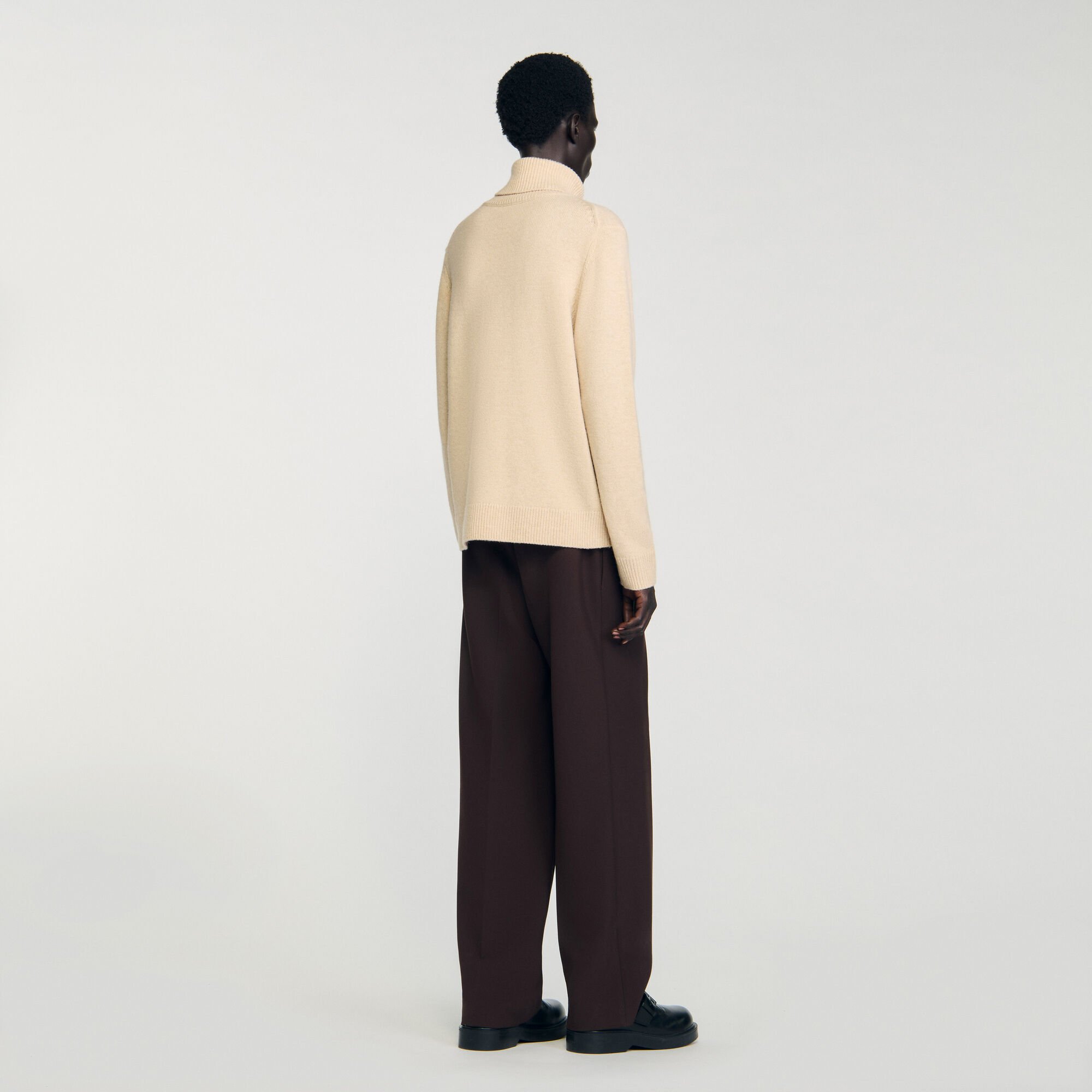 Rollkragenpullover aus Wolle & Kaschmir