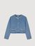 Jeansjacke mit Strass