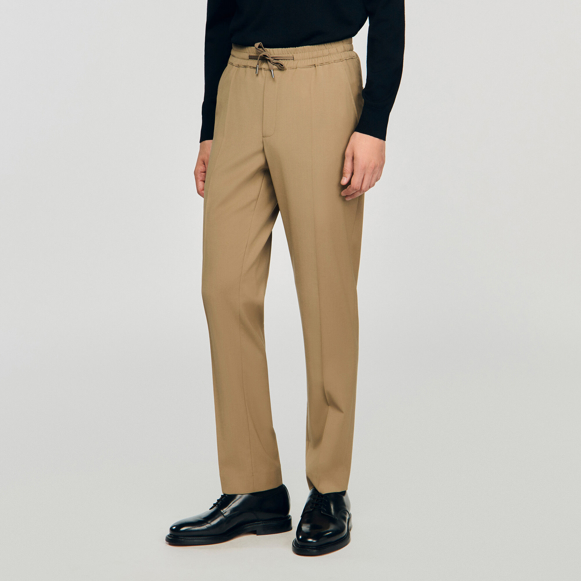 Elastische Hose mit geradem Schnitt