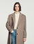 Long double-faced wool coat - Women | Sandro