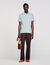 Linen polo shirt