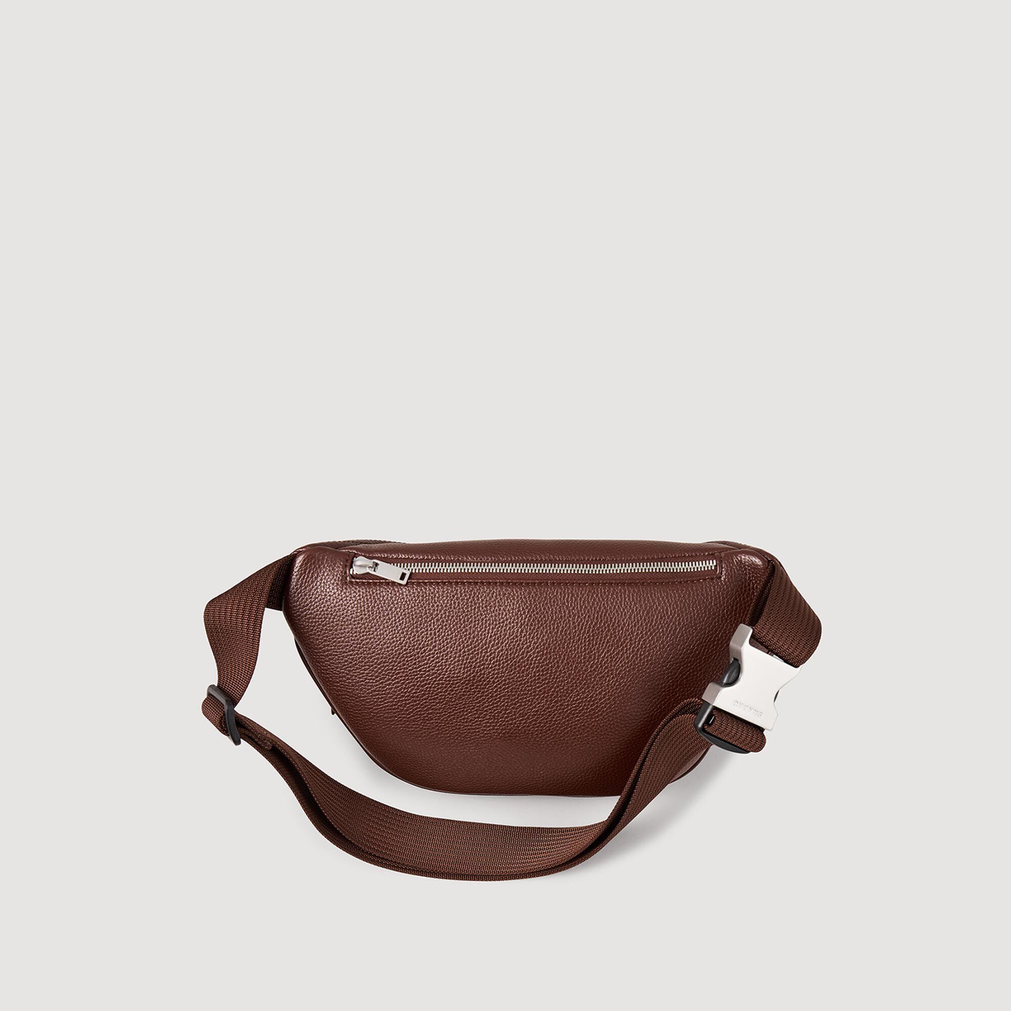 Sac banane en toile enduite