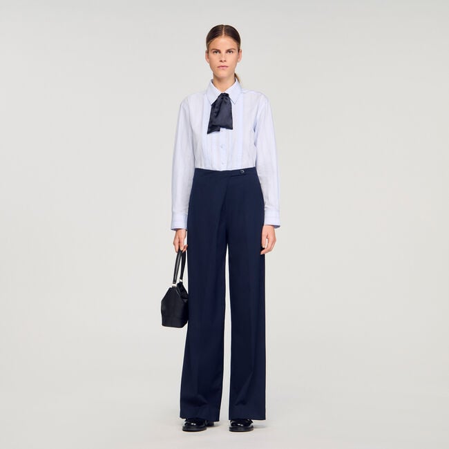 Asymmetrische gerade Hose