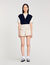 Shorts aus dekorativem Tweed
