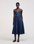 Robe midi en jean