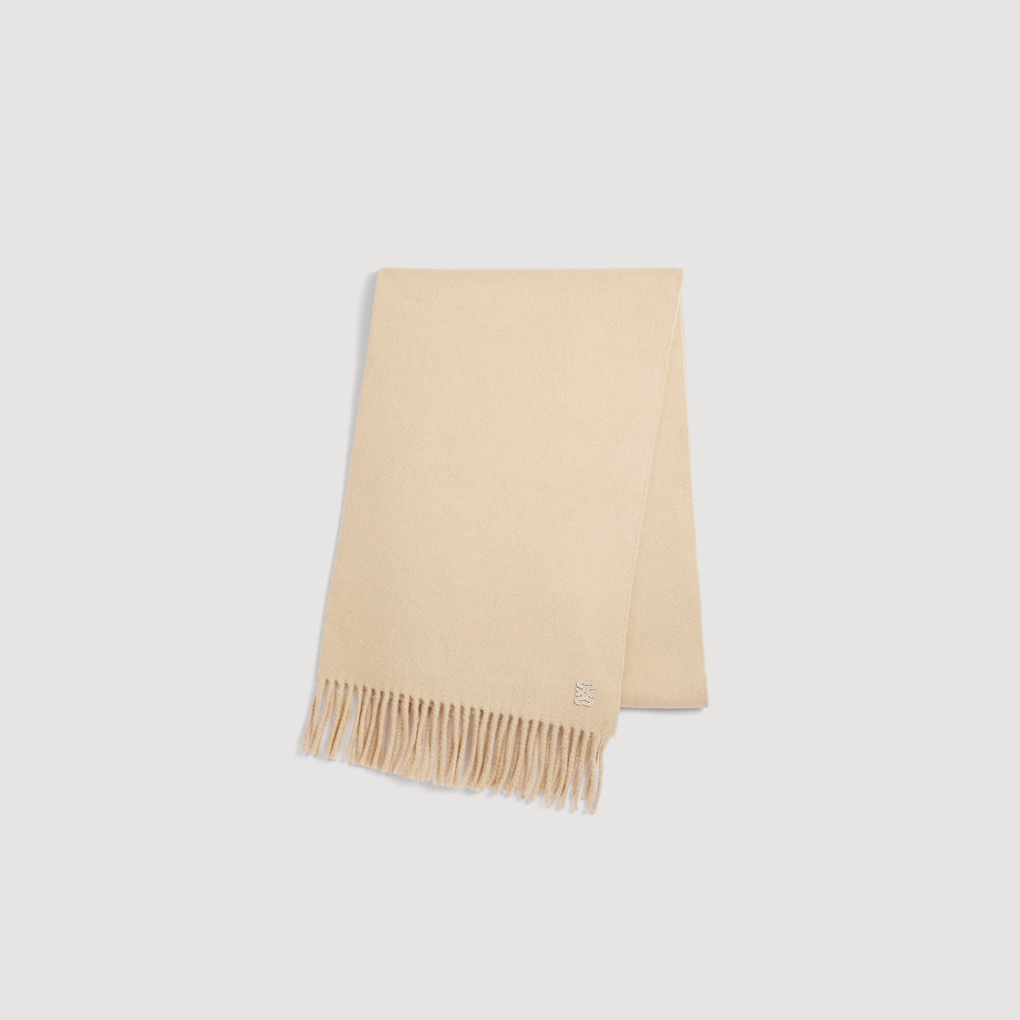 &Eacute;charpe en laine &agrave; franges - Homme | Sandro