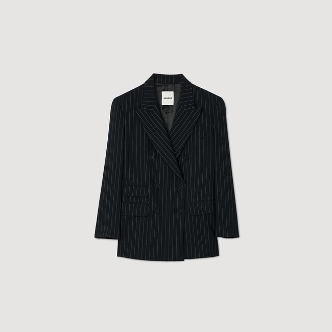 Gestreifter Blazer