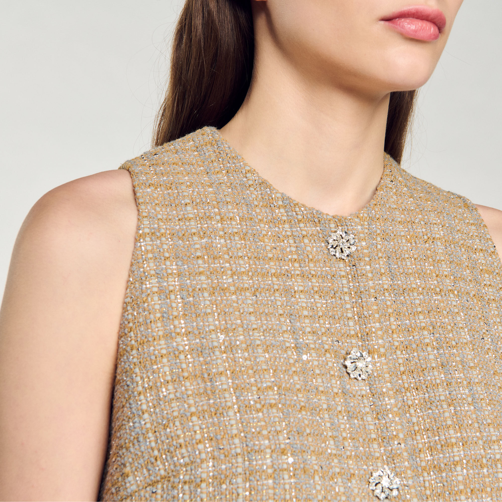 Tweed Vest