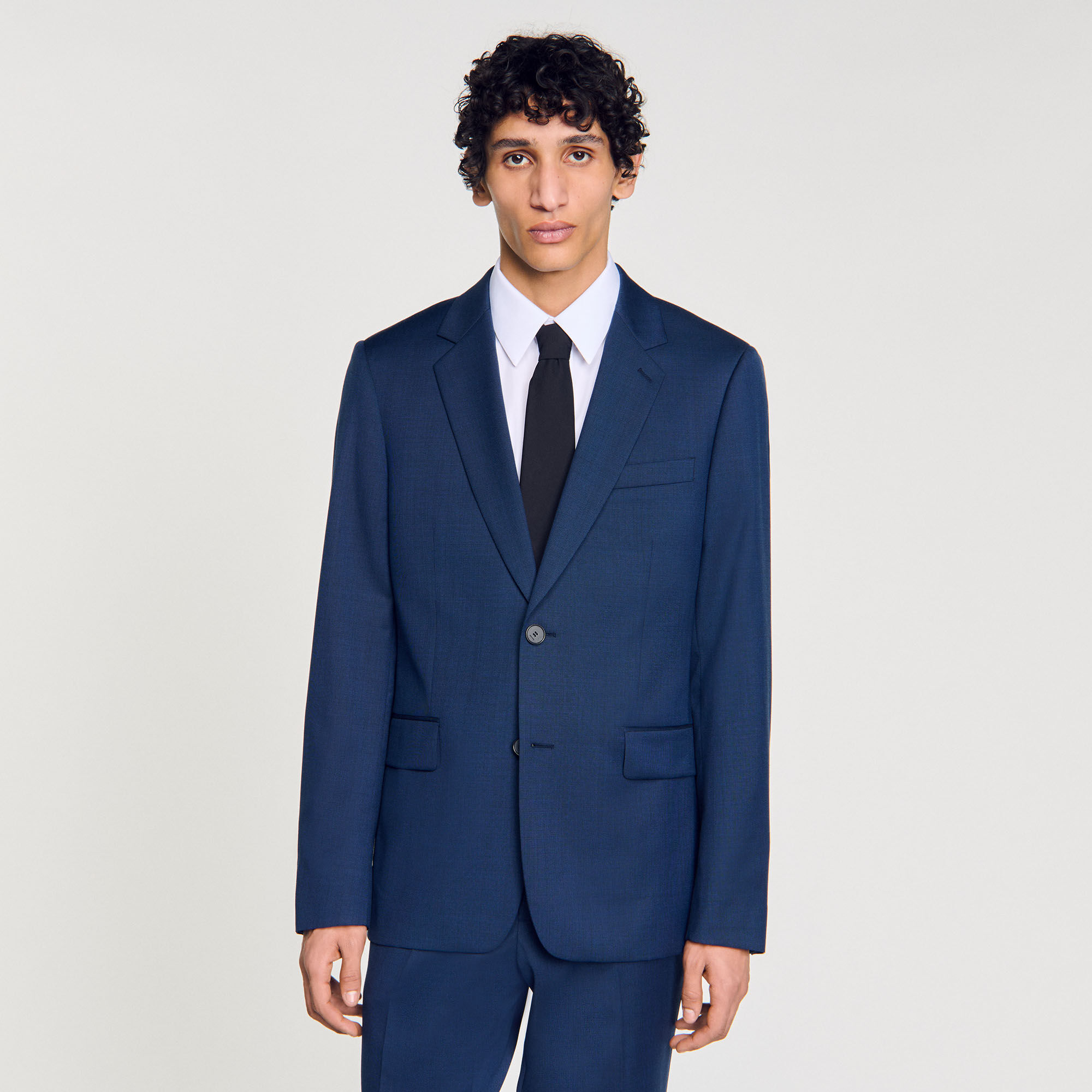 Wool suit jacket