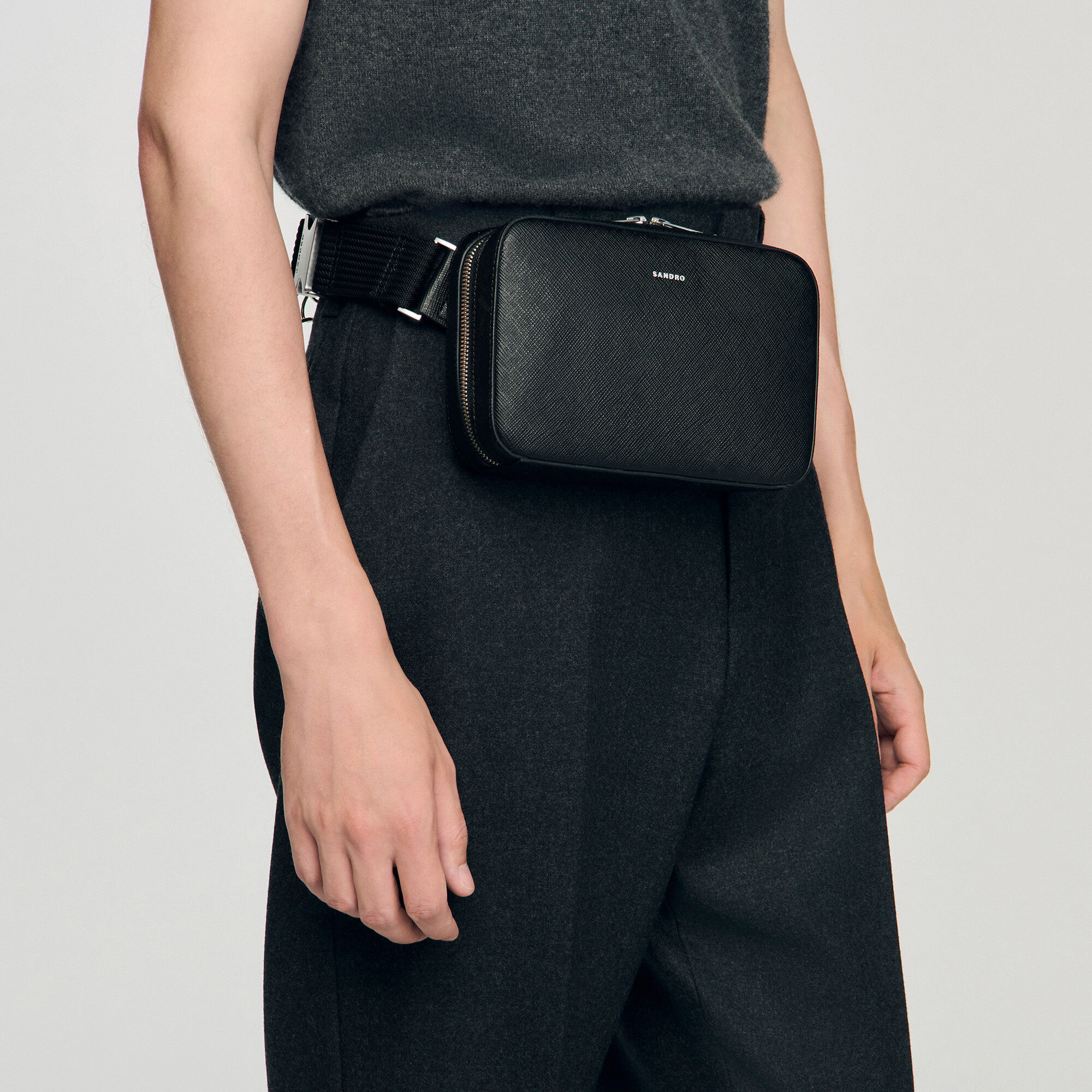 Kleine Tasche aus rekonstituiertes Leder