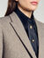 Herringbone suit jacket