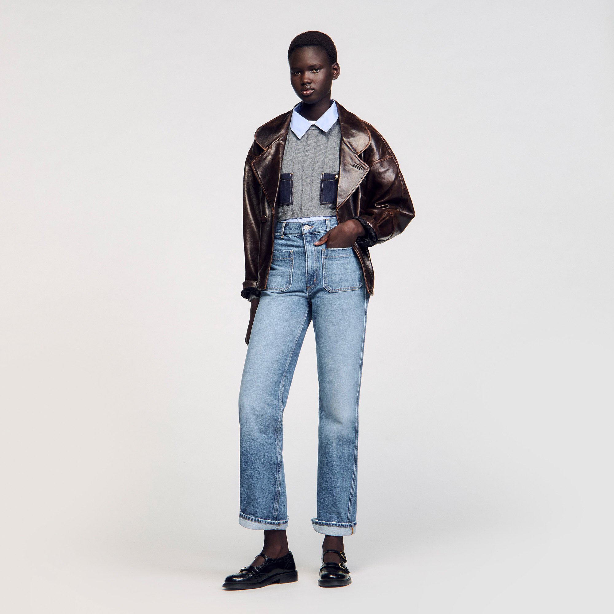 Faded jeans