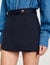 Skort mit originellen Schlaufen 