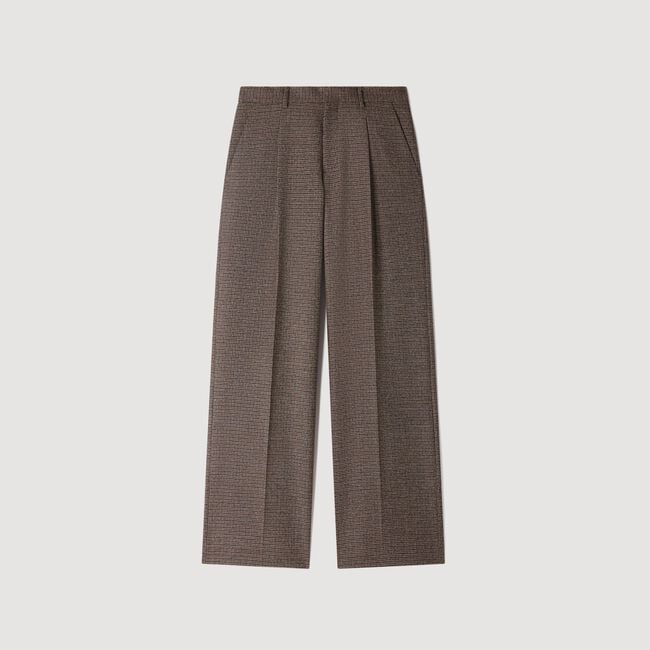 Wool suit trousers - Men | Sandro