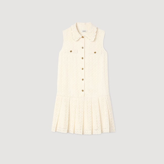 Kurzes Spitzenkleid