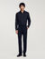 Chemise ajustée en coton stretch