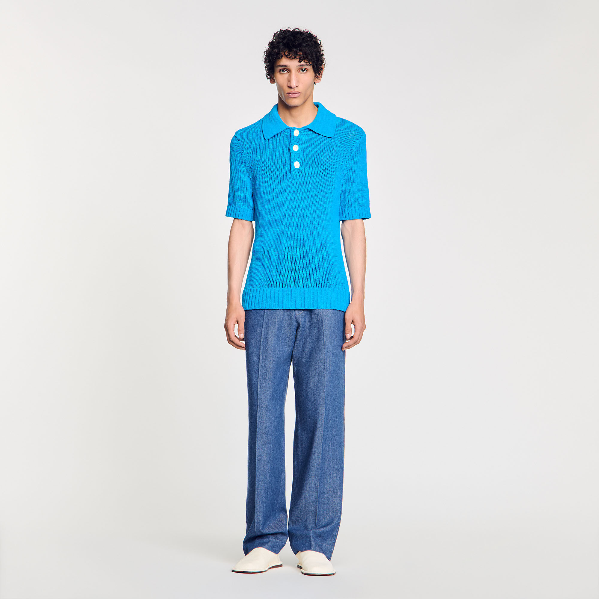 Polo en maille