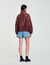 Oversize-Lederblouson