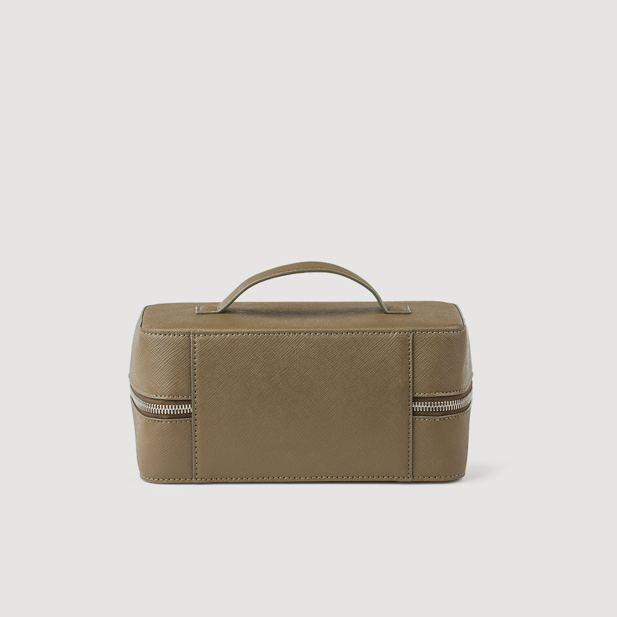 Trousse de toilette en cuir reconstitué