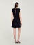 Kurzes Kleid mit Schleife