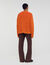 Round neck long-sleeve jumper