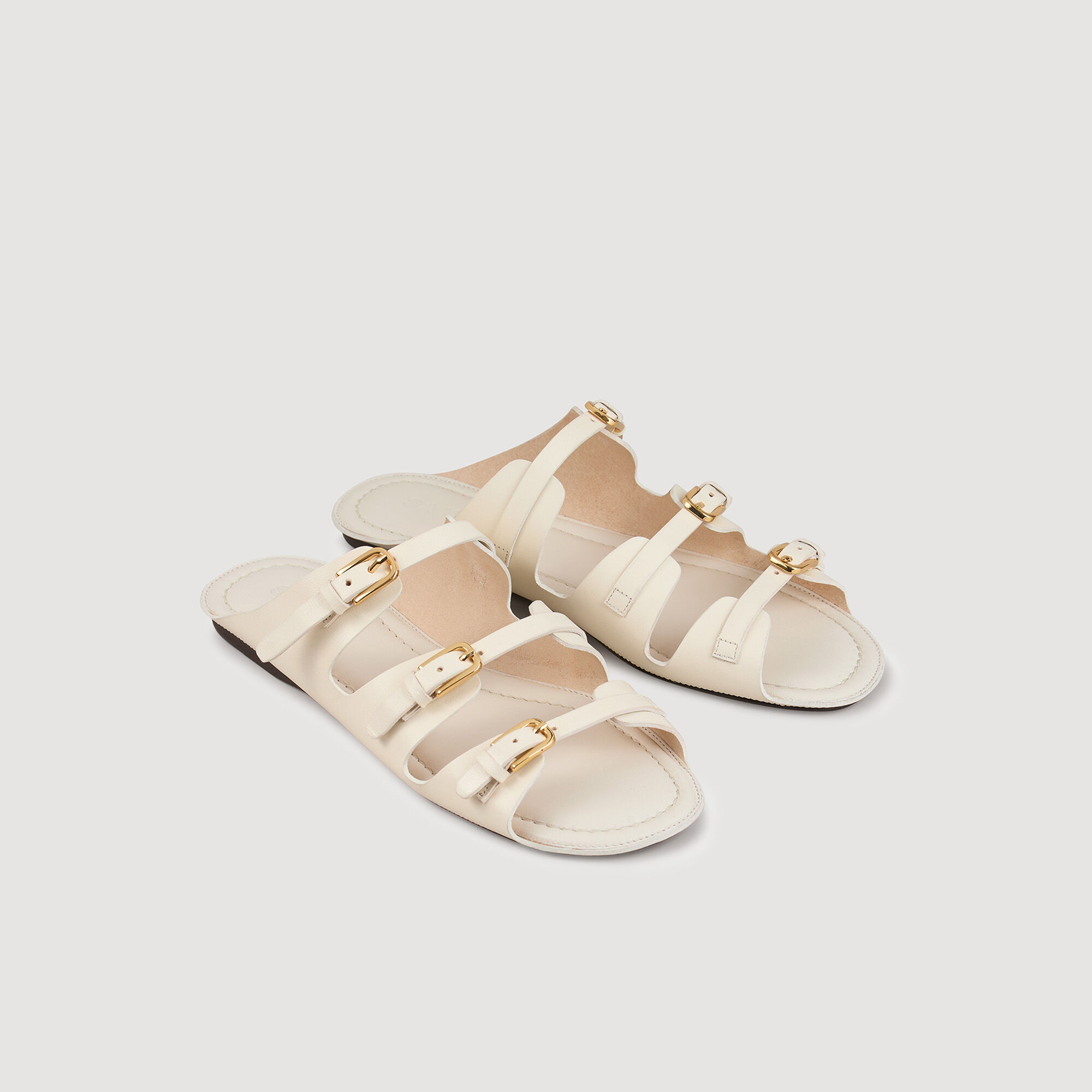 Leather sandals
