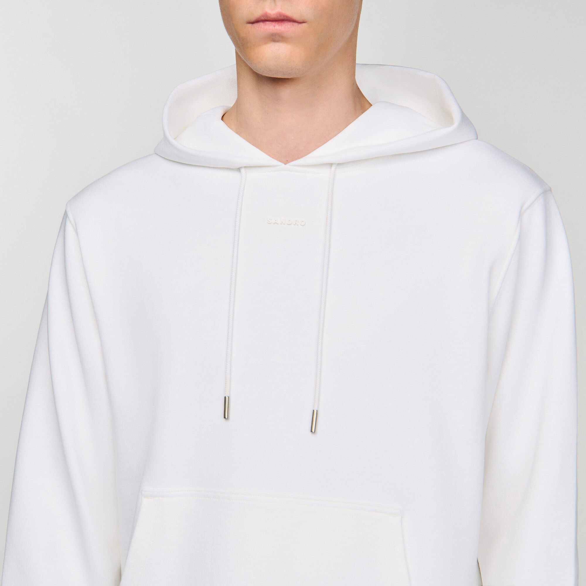 Sweatshirt à capuche logo