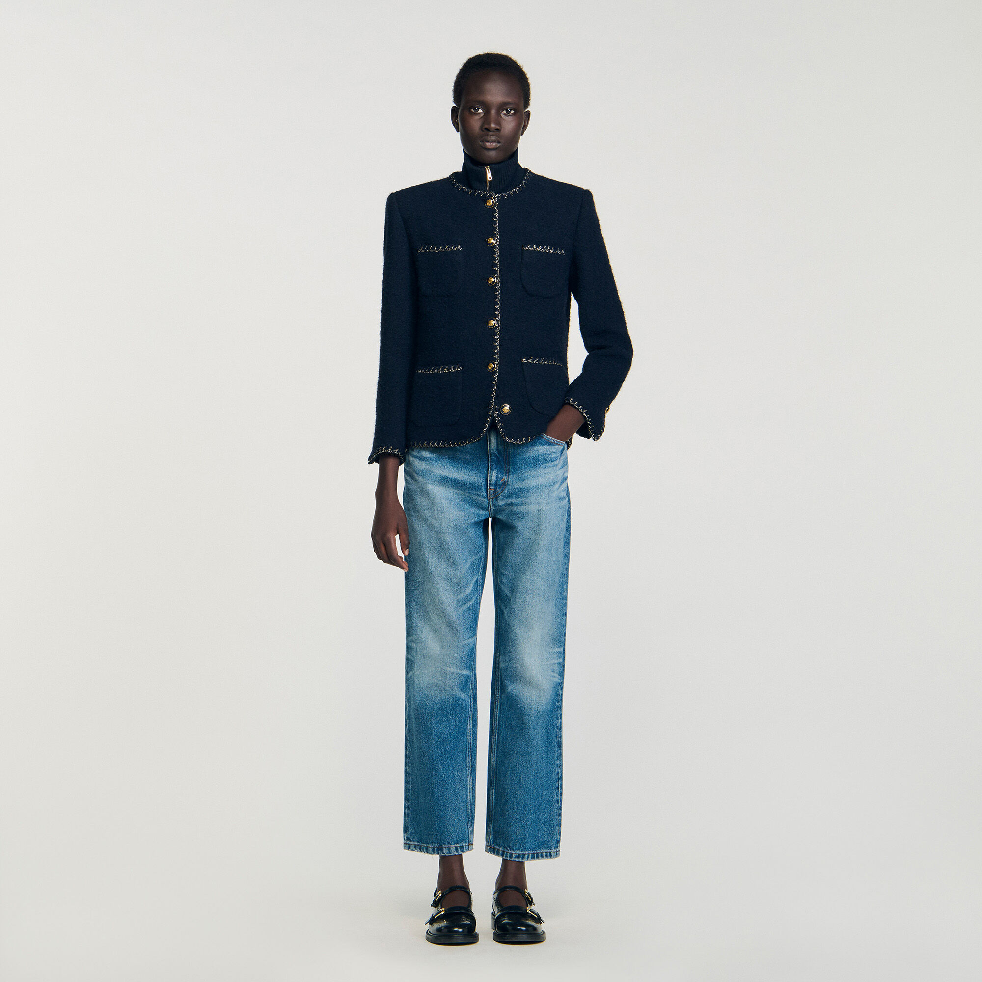 Vestes en tweed pour femme | Sandro Paris