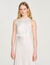 Pleated maxi dress