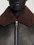Reversed leather jacket