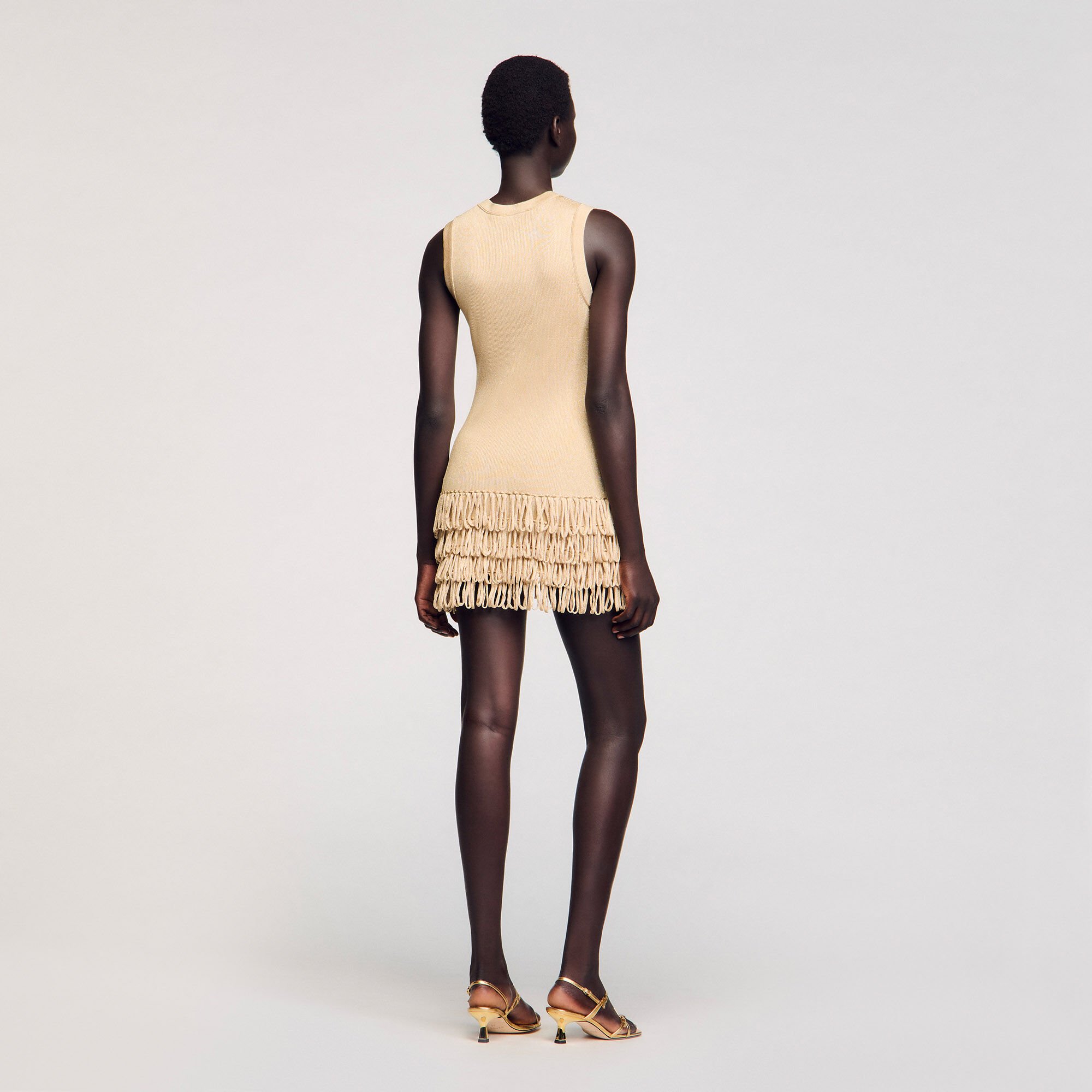 Kurzes Strickkleid