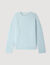 Honeycomb stitch wool jumper
