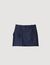 Satin short skirt