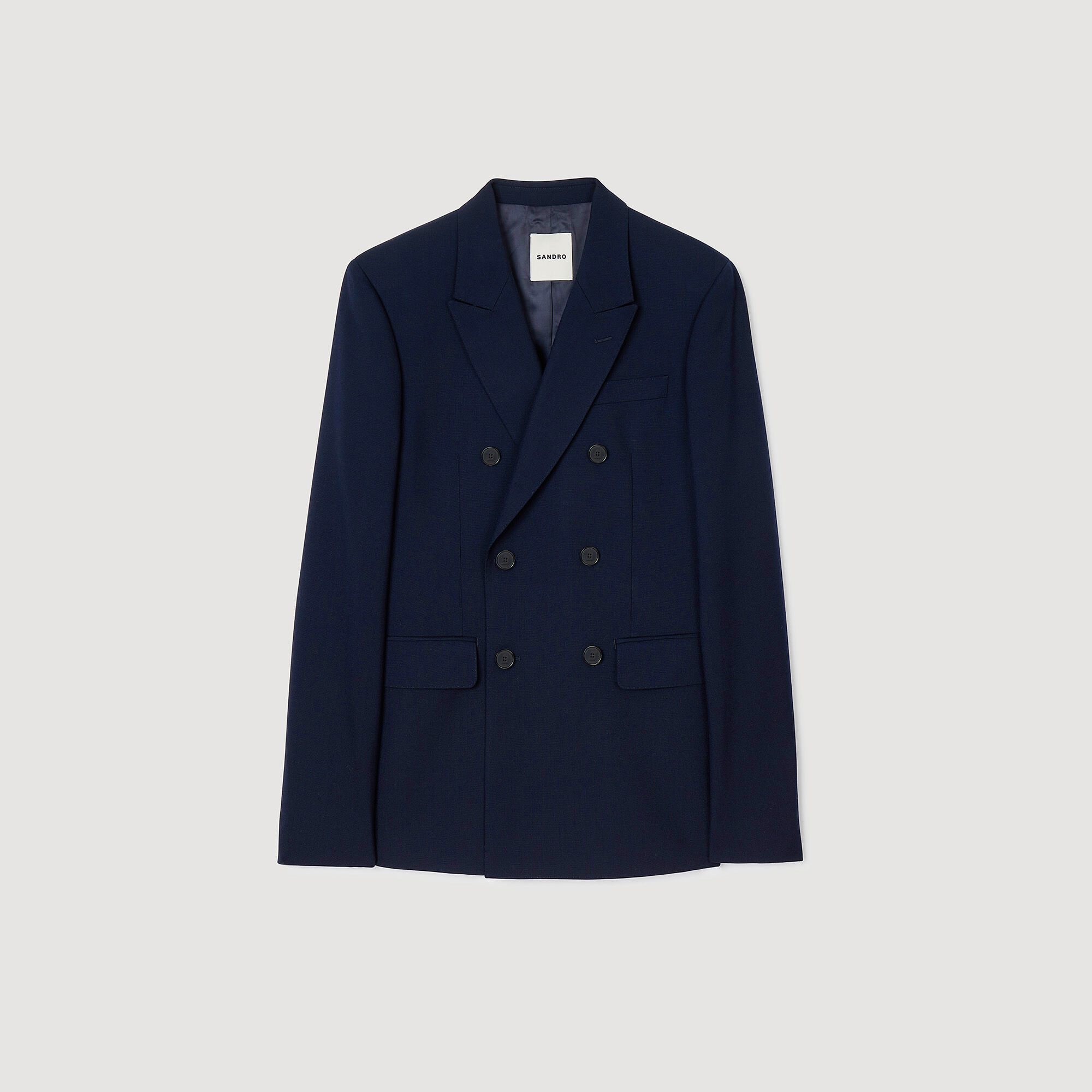 Veste de costume croisée