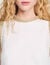 Kurzes Kleid mit Strass-Details