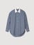 Chemise à carreaux strassée