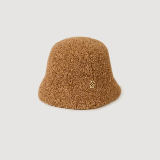 Wool and cashmere bucket hat