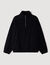 Sweatshirt mit Zip-Stehkragen