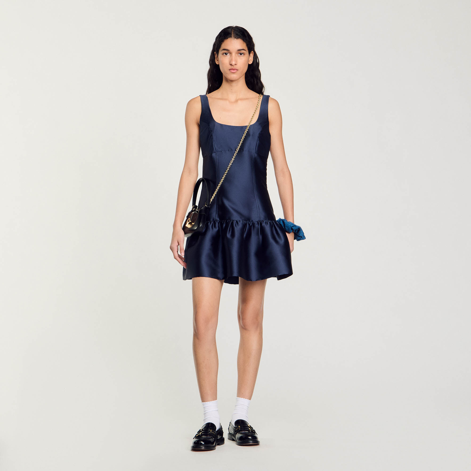 Sandro paris blue dress outlet