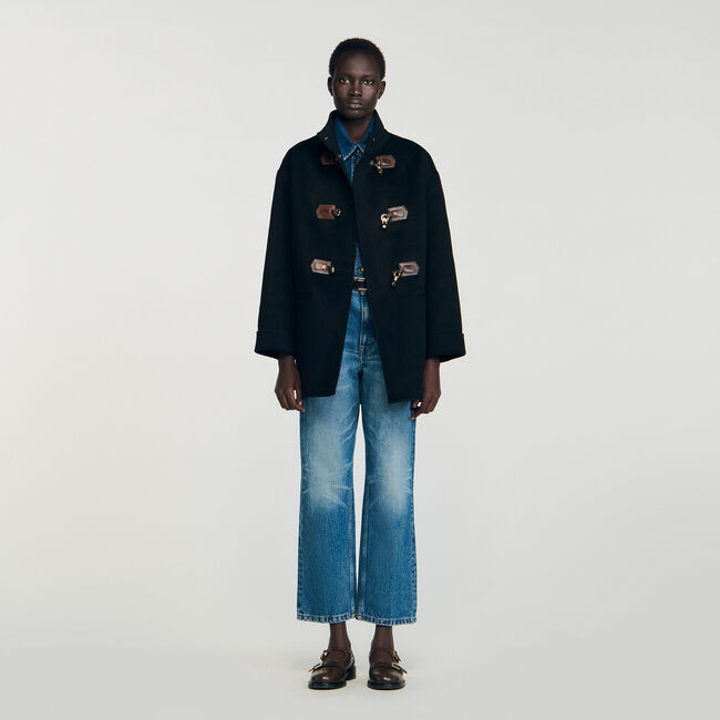 Oversized pea coat