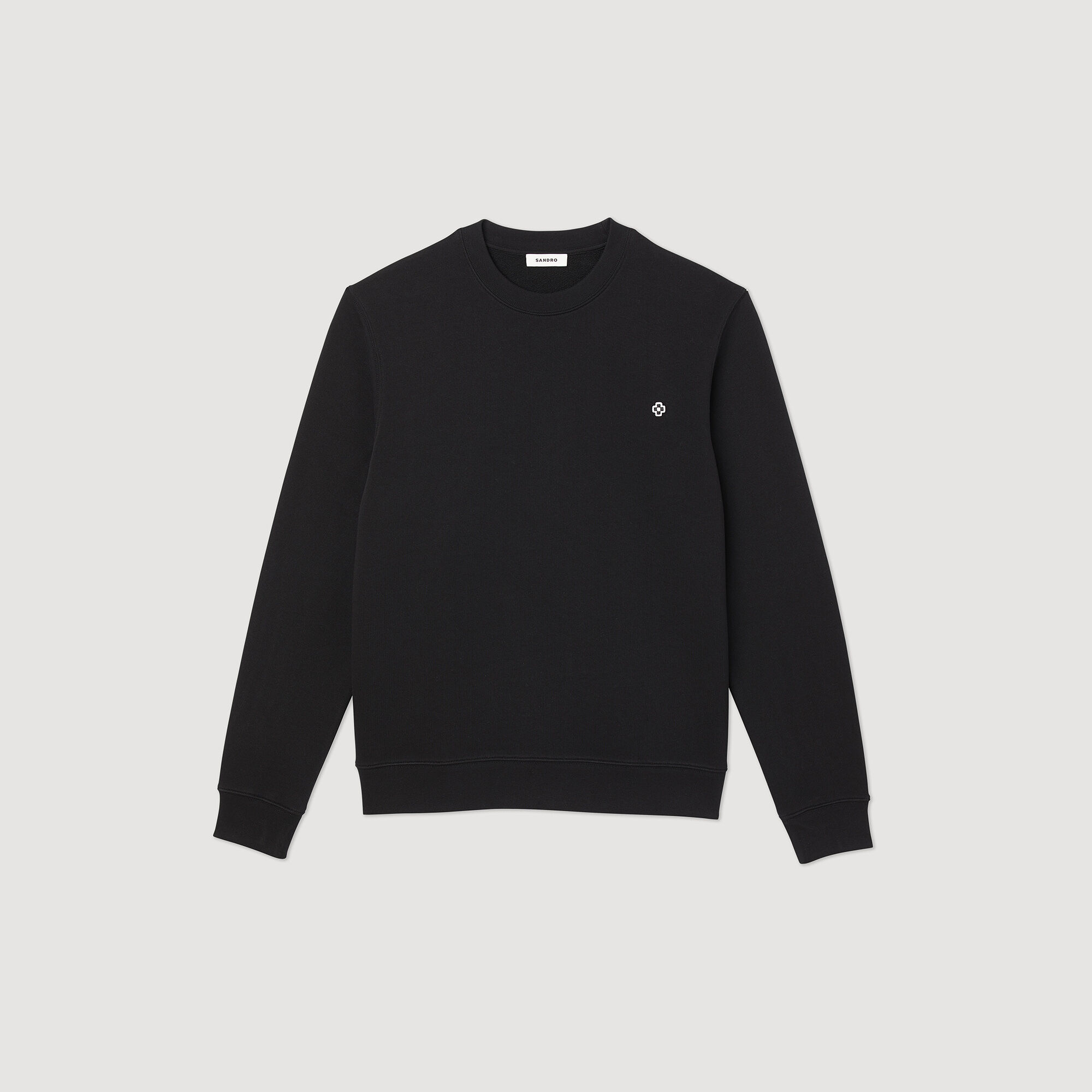 Sweatshirt mit Square-Cross-Motiv