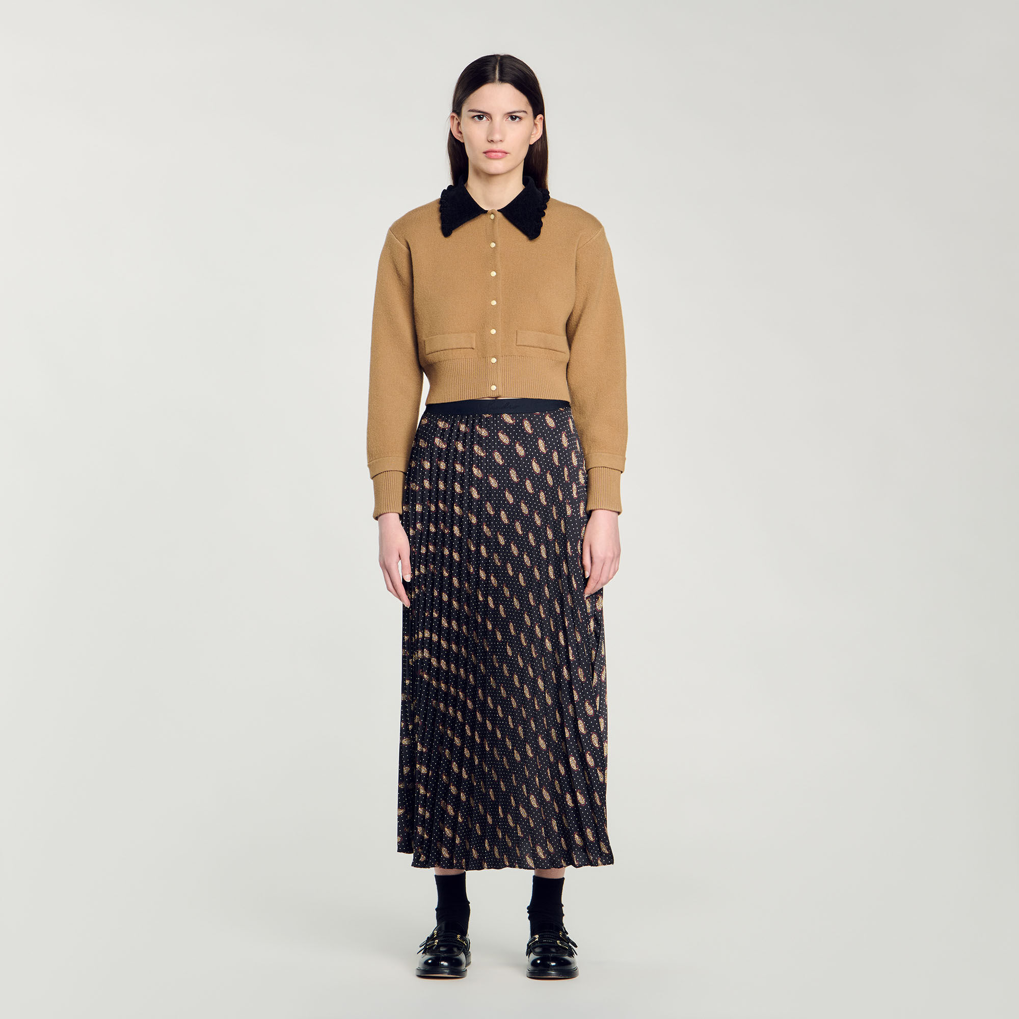 Long paisley skirt