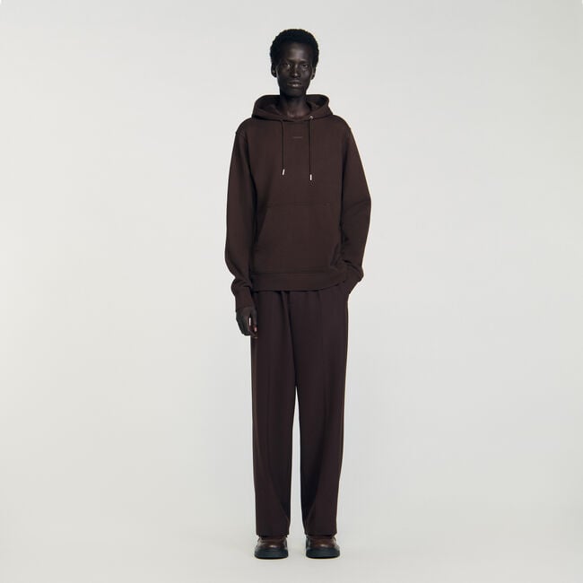Sweatshirt à capuche logo