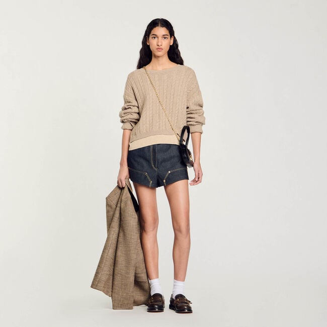 Wool and cashmere jumper