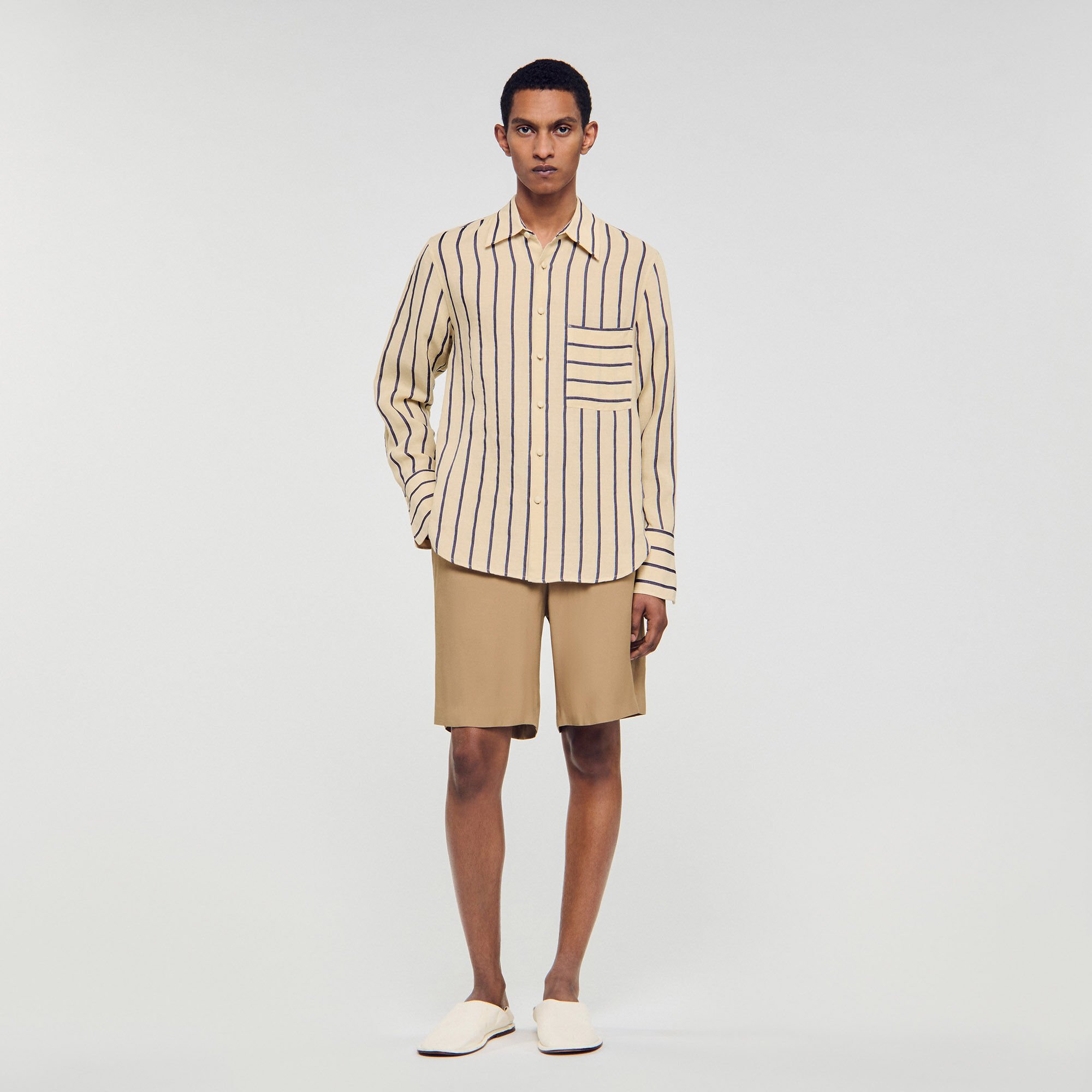 Chemise à rayures