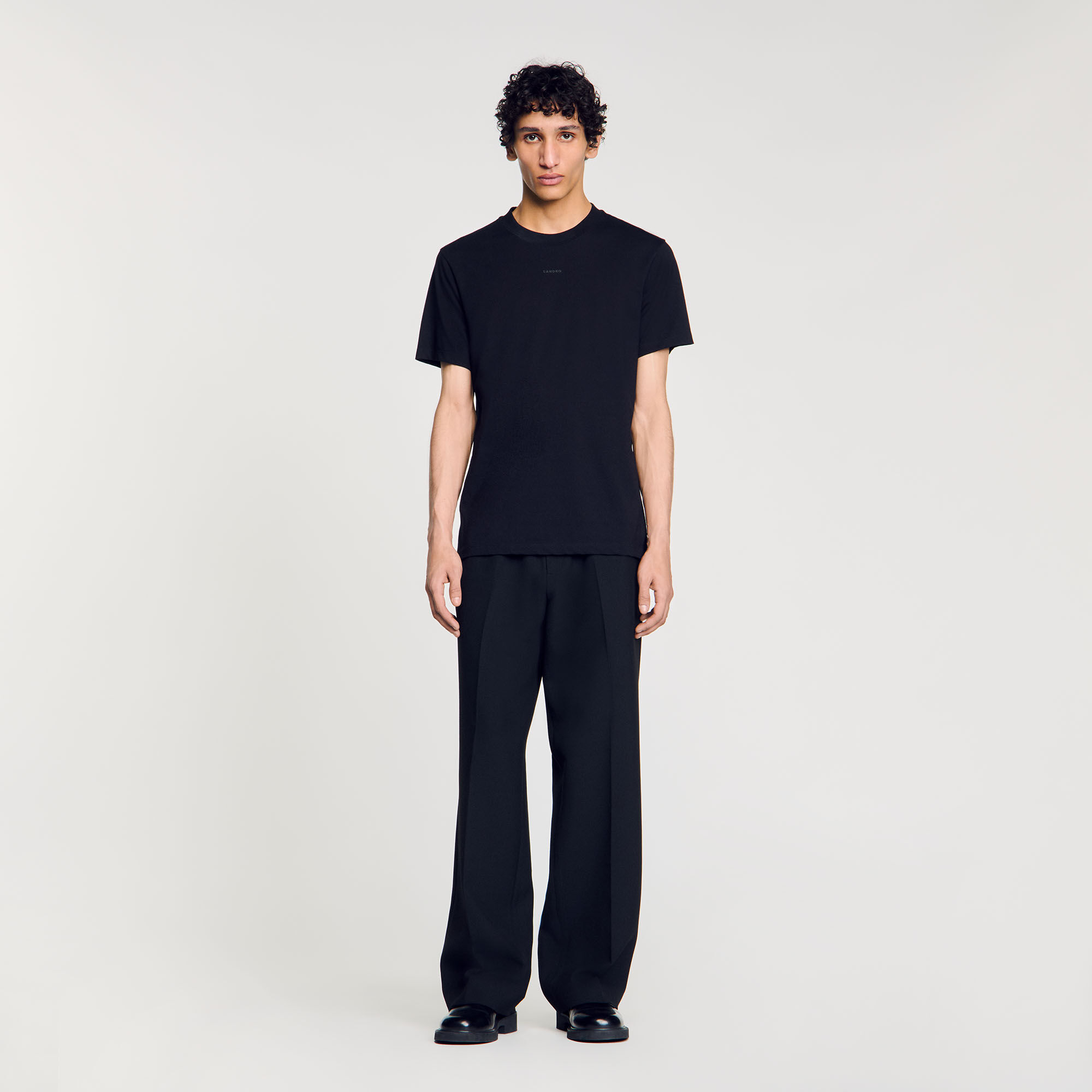 Cotton T-shirt with logo