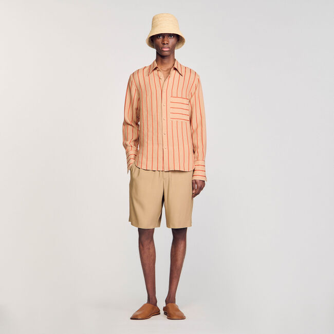 Chemise à rayures