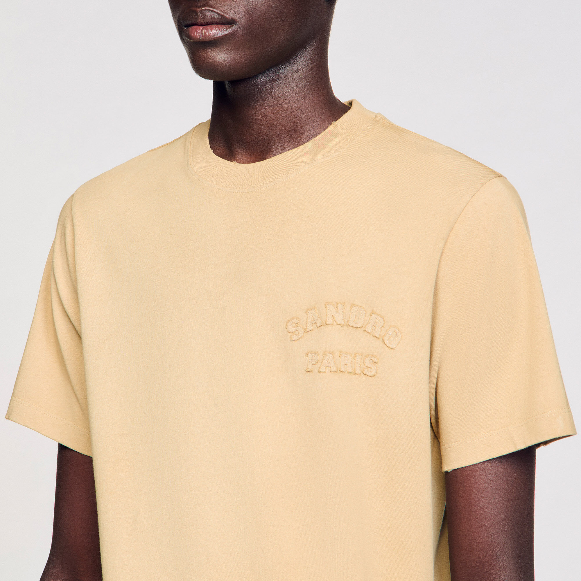 Worn-effect T-shirt