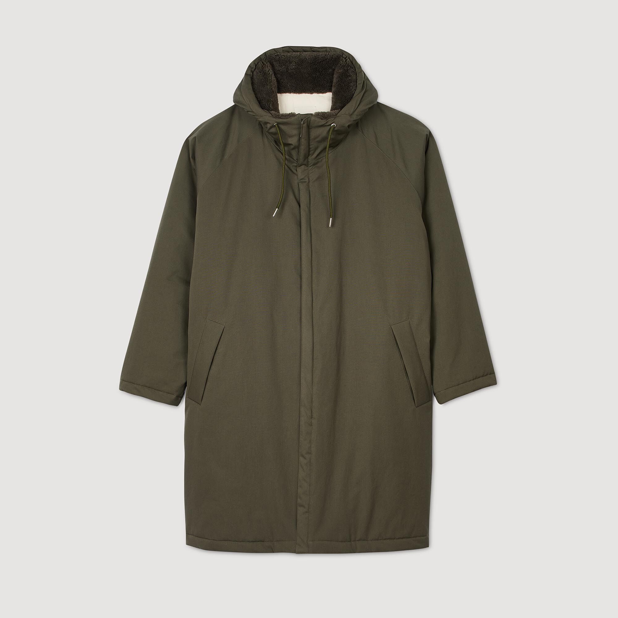 Hooded parka